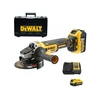 DeWalt DCG405P2-QW akkus sarokcsiszoló 18 V | 125 mm | 9000 RPM | Szénkefementes | 2 x 5 Ah akku + töltő | Kofferben DeWalt DCG405P2-QW akkus sarokcsiszoló 18 V | 125 mm | 9000 RPM | Szénkefementes | 2 x 5 Ah akku + töltő | Kofferben