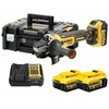 DeWalt DCG405P3-QW akkus sarokcsiszoló 18 V | 125 mm | 9000 RPM | Szénkefementes | 3 x 5 Ah akku + töltő | TSTAK kofferben DeWalt DCG405P3-QW akkus sarokcsiszoló 18 V | 125 mm | 9000 RPM | Szénkefementes | 3 x 5 Ah akku + töltő | TSTAK kofferben