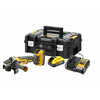 DeWalt DCG409H2T-QW akkus sarokcsiszoló 2x5Ah, TSTAK DeWalt DCG409H2T-QW akkus sarokcsiszoló 2x5Ah, TSTAK