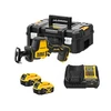 DeWalt DCS369M2-QW akkus orrfűrész 18 V | 90 mm | Szénkefementes | 2 x 4 Ah akku + töltő | TSTAK kofferben DeWalt DCS369M2-QW akkus orrfűrész 18 V | 90 mm | Szénkefementes | 2 x 4 Ah akku + töltő | TSTAK kofferben