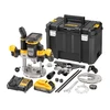 DeWalt DCW620H2-QW akkus felsõmaró 18 V | 11000 - 23000 RPM | Szénkefementes | 2 x 5 Ah akku + töltõ | TSTAK kofferben DeWalt DCW620H2-QW akkus felsõmaró 18 V | 11000 - 23000 RPM | Szénkefementes | 2 x 5 Ah akku + töltõ | TSTAK kofferben