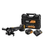 DeWalt DCG45MP2T-QW McLaren akkus sarokcsiszoló 125 mm, 2 x 5 Ah akku + töltő DeWalt DCG45MP2T-QW McLaren akkus sarokcsiszoló 125 mm, 2 x 5 Ah akku + töltő