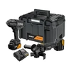 Kép: DEWALT X MCLAREN 18V XR TWIN KIT - HIGH TORQUE IMPACT WRENCH AND ANGLE GRINDER WITH 2 X 5AH BATTERIES CHARGER IN TSTAK. BASED OFF DCF900DCG405_0.webp