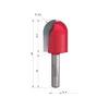 Kép: Domboru homlokmaro S8 R25 68 mm-1 db.webp