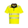 DX4 Hi-Vis Zip Polo Shirt S/S DX4 Hi-Vis Zip Polo Shirt S/S