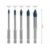 EXPERT HEX-9 HARD CERAMIC 5db-os fúrószár készlet , 4 / 5 / 6 / 8 / 10 mm EXPERT HEX-9 HARD CERAMIC 5db-os fúrószár készlet , 4 / 5 / 6 / 8 / 10 mm