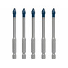 EXPERT HEX-9 HARD CERAMIC 5db-os fúrószár készlet 6 mm, 6 mm EXPERT HEX-9 HARD CERAMIC 5db-os fúrószár készlet 6 mm, 6 mm