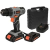 Sthor 78082 akkus fúrócsavarozó tokmányos 20 V, 26 Nm + 2 x 2 Ah akku + töltő Sthor 78082 akkus fúrócsavarozó tokmányos 20 V, 26 Nm + 2 x 2 Ah akku + töltő