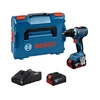Bosch GSR 18V-65 akkus fúrócsavarozó tokmányos 2x5Ah, GAL 18V-40, L-Boxx Bosch GSR 18V-65 akkus fúrócsavarozó tokmányos 2x5Ah, GAL 18V-40, L-Boxx