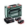 Metabo Basic-Set akkumulátor és töltő szett 2 x LiHD 8.0 Ah ASC 290 +mB