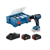 Bosch GSB 18V-65 akkus ütvefúró-csavarozó 2x4Ah ProCORE, GAL 18V-40, L-Case