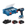 Bosch GSR 18V-65 akkus fúrócsavarozó tokmányos 2x4Ah ProCORE, GAL 18V-40, L-Case Bosch GSR 18V-65 akkus fúrócsavarozó tokmányos 2x4Ah ProCORE, GAL 18V-40, L-Case