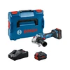 Bosch GWS 18V-15 SC akkus sarokcsiszoló 18 V | 125 mm | 3400 - 11000 RPM | Szénkefementes | 2 x 8 Ah akku + töltő | L-Boxx-ban Bosch GWS 18V-15 SC akkus sarokcsiszoló 18 V | 125 mm | 3400 - 11000 RPM | Szénkefementes | 2 x 8 Ah akku + töltő | L-Boxx-ban