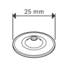 FMW-25 fem alatet 25mm Kép: FMW-25 fem alatet 25mm.webp