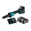 Makita GD001GU201 akkus egyenes csiszoló 40 V | 6 mm | Szénkefementes | 2 x 4 Ah akku + töltő | Kartondobozban Makita GD001GU201 akkus egyenes csiszoló 40 V | 6 mm | Szénkefementes | 2 x 4 Ah akku + töltő | Kartondobozban