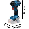 Bosch GDR 18V-220 C akkus ütvecsavarozó bitbefogással + 2 x 5,0Ah; GAL 18V-40; CoMo; L-Boxx Bosch GDR 18V-220 C akkus ütvecsavarozó bitbefogással + 2 x 5,0Ah; GAL 18V-40; CoMo; L-Boxx