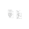 Grundfos ALPHA2 15-40 130 keringető szivattyú Grundfos ALPHA2 15-40 130 keringető szivattyú