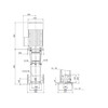 Grundfos CR45-4 A-F-A-E-HQQE nyomásfokozó szivattyú Grundfos CR45-4 A-F-A-E-HQQE nyomásfokozó szivattyú