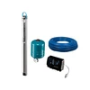 Grundfos SQE 5-70 mélykúti szivattyú CU301 + 8l-es tartály + 40m kábel