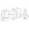 Grundfos MAGNA1 32-100 F N 220 PN6/10 keringető szivattyú Grundfos MAGNA1 32-100 F N 220 PN6/10 keringető szivattyú