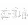 Grundfos MAGNA1 32-40 F 220 PN6/10 keringető szivattyú Grundfos MAGNA1 32-40 F 220 PN6/10 keringető szivattyú