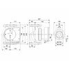Grundfos MAGNA1 32-60 F 220 PN6/10 keringető szivattyú Grundfos MAGNA1 32-60 F 220 PN6/10 keringető szivattyú