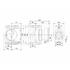 Grundfos MAGNA1 32-60 F N 220 PN6/10 keringető szivattyú Grundfos MAGNA1 32-60 F N 220 PN6/10 keringető szivattyú