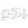 Grundfos MAGNA1 32-80 F 220 PN6/10 keringető szivattyú Grundfos MAGNA1 32-80 F 220 PN6/10 keringető szivattyú