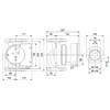 Grundfos MAGNA1 32-80 F N 220 PN6/10 keringető szivattyú Grundfos MAGNA1 32-80 F N 220 PN6/10 keringető szivattyú