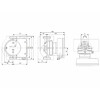 Grundfos MAGNA1 32-80 N 180 PN10 keringető szivattyú Grundfos MAGNA1 32-80 N 180 PN10 keringető szivattyú