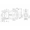 Grundfos MAGNA1 40-40 F N 220 PN6/10 keringető szivattyú Grundfos MAGNA1 40-40 F N 220 PN6/10 keringető szivattyú