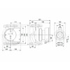 Grundfos MAGNA1 40-60 F 220 PN6/10 keringető szivattyú Grundfos MAGNA1 40-60 F 220 PN6/10 keringető szivattyú