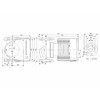 Grundfos MAGNA1 80-80 F 360 PN10 keringető szivattyú Grundfos MAGNA1 80-80 F 360 PN10 keringető szivattyú