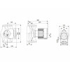 Grundfos MAGNA3 40-120 F N 250 PN6/10 keringető szivattyú Grundfos MAGNA3 40-120 F N 250 PN6/10 keringető szivattyú