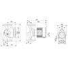 Grundfos MAGNA3 50-120 F 280 PN6/10 keringető szivattyú Grundfos MAGNA3 50-120 F 280 PN6/10 keringető szivattyú
