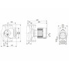 Grundfos MAGNA3 50-150 F 280 PN6/10 keringető szivattyú Grundfos MAGNA3 50-150 F 280 PN6/10 keringető szivattyú