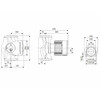 Grundfos MAGNA3 50-150 F N 280 PN6/10 keringető szivattyú Grundfos MAGNA3 50-150 F N 280 PN6/10 keringető szivattyú