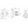 Grundfos MAGNA3 50-180 F 280 PN6/10 keringető szivattyú Grundfos MAGNA3 50-180 F 280 PN6/10 keringető szivattyú