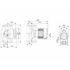 Grundfos MAGNA3 65-100 F N 340 PN6/10 keringető szivattyú Grundfos MAGNA3 65-100 F N 340 PN6/10 keringető szivattyú