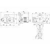 Grundfos MAGNA3 D 65-120 F 340 PN6/10 keringető szivattyú Grundfos MAGNA3 D 65-120 F 340 PN6/10 keringető szivattyú