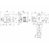 Grundfos MAGNA3 D 65-80 F 340 PN6/10 keringető szivattyú Grundfos MAGNA3 D 65-80 F 340 PN6/10 keringető szivattyú