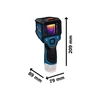 Bosch GTC 12V-450-13 hőkamera L-Boxxban Bosch GTC 12V-450-13 hőkamera L-Boxxban