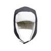 Kép: HA33 - Sherpa belelt Trapper sapka - metal grey.webp