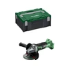 HiKOKI G18DSL2W3Z akkus sarokcsiszoló 18 V | 125 mm | 9000 RPM | Szénkefés | Akku és töltő nélkül | HSC kofferben