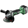HiKOKI G18DSL2W3Z akkus sarokcsiszoló 18 V | 125 mm | 9000 RPM | Szénkefés | Akku és töltő nélkül | HSC kofferben