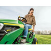 John Deere X107 benzinmotoros fűnyíró traktor