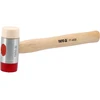 Ketoldalas lagykalapacs PU es nylon fejjel fa nyellel 45 mm Kép: Ketoldalas lagykalapacs PU es nylon fejjel fa nyellel 45 mm.webp