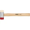 Kép: Ketoldalas lagykalapacs PU es nylon fejjel fa nyellel 45 mm.webp