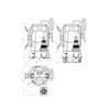 Metabo KP 160-35 SF búvárszivattyú szennyezett vízre 500 W Metabo KP 160-35 SF búvárszivattyú szennyezett vízre 500 W