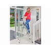 Krause Safety háztartási dobogós létra 1x4 Krause Safety háztartási dobogós létra 1x4